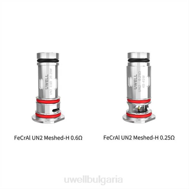 UWELL E Cigarette - UWELL HAVOK V1 намотки (опаковка от 4) 0,25 ома XJ6P150