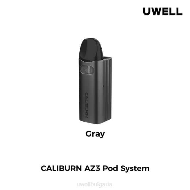 UWELL Disposable Vape - UWELL CALIBURN AZ3 комплект (под система) сиво XJ6P146