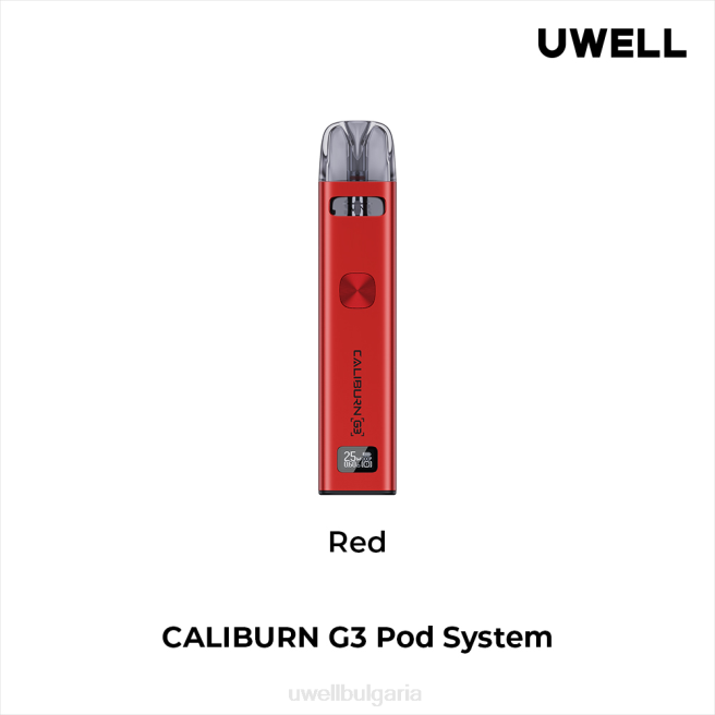 UWELL Online Shop - UWELL CALIBURN G3 комплект червен XJ6P137