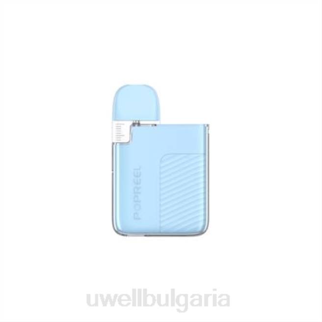 UWELL Vape Price - UWELL POPREEL PK1 комплект капсули | 520 mah macaroon blue XJ6P53