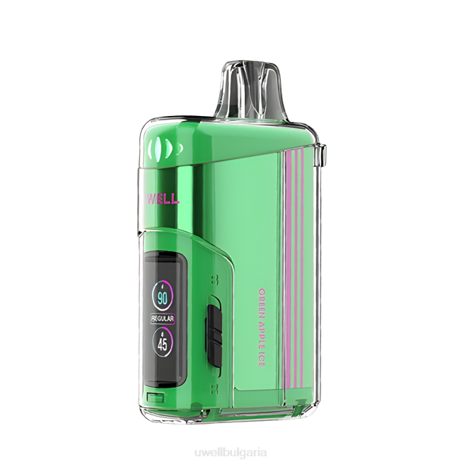 UWELL Disposable Vape - UWELL VISCORE A18000 вейп за еднократна употреба зелен ябълков лед XJ6P296